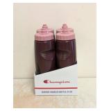 NEW CHAMPION QUENCH SQUEEZE BOTTLE 24OZ RUBY / COSMIC PINK 4 PACK