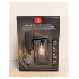 GLOBE DUAL-OUTLET OUTDOOR SCONCE