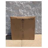 NEW LUTEC LED SOLAR POST LANTERN BLACK