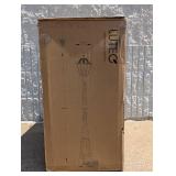 NEW LUTEC LED SOLAR POST LANTERN BLACK