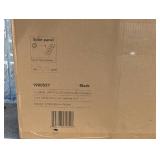 NEW LUTEC LED SOLAR POST LANTERN BLACK