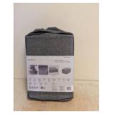 NEW FABRIC STORAGE ORGANIZER 3PK GRAY
