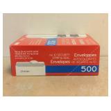 NEW TOP FLIGHT NO. 10 SECURITY STRIP & SEAL ENVELOPES 500 PK