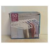 NONSLIP HANGERS 50PK WHITE