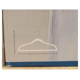 NONSLIP HANGERS 50PK WHITE