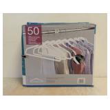 NONSLIP HANGERS 50PK WHITE
