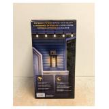 GLOBE DUAL-OUTLET OUTDOOR SCONCE