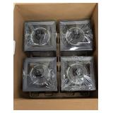 SOLAR LED PATHWAY LIGHTS 4PK