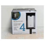 SOLAR LED PATHWAY LIGHTS 4PK