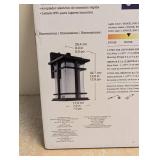 LUTEC CRAFTSMAN STYLE OUTDOOR LED WALL LANTERN