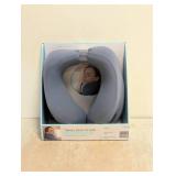 NEW AIRIA LIVING TRAVEL NECK PILLOW GRAY