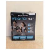 NAUTILUS WEIGHTED VEST 12LBS