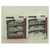 FOSTER GRANT +1.50 READING GLASSES 2PK