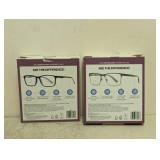 FOSTER GRANT +1.50 READING GLASSES 2PK
