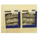 FOSTER GRANT +2.50 READING GLASSES 2PK