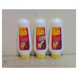 NEW UP&UP SPORT SUNSCREEN LOTION SPF 50 3PK