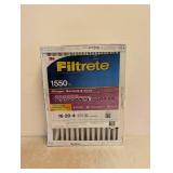NEW 3M FILTRETE 1550 16 X 20 X 4 FILTERS 2PK
