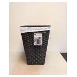 SEVILLE CLASSICS WOVEN LAUNDRY HAMPER BLACK