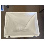 SEVILLE CLASSICS WOVEN LAUNDRY HAMPER BLACK