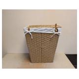SEVILLE CLASSICS WOVEN LAUNDRY HAMPER TAN