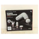 SHARPER IMAGE POWER PERCUSSION EDGE+ PORTABLE PERCUSSION MASSAGER