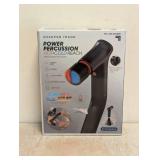 SHARPER IMAGE POWER PERCUSSION HOT + COLD REACH PERCUSSION MASSAGER