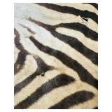 ZEBRA HIDE on felt backing