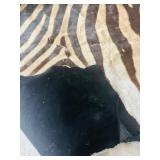 ZEBRA HIDE on felt backing