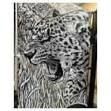 NEW ~ Luxurious WILD CAT Rug - 5 x 8