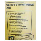 NEW - DEWALT 65,000 BTU/hr  Forced Air  PROPANE HEATER - DXH65FAV