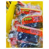 BAIT SHOP LOT - 30 pkg ZOOM Soft Plastic Bait - U-TALE - TEQUILA GREEN