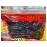 BAIT SHOP LOT - 30 pkg ZOOM Soft Plastic Bait - U-TALE - TEQUILA GREEN