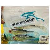 Retail Lot of SWIM BAIT (30 pkgs)  - Hurricane 4 in LiveWire Swim Shad SS4-4-98