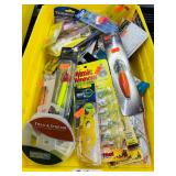 40 pkgs ASSORTED FISHING TACKLE - new - great for mix-n-match dump bins