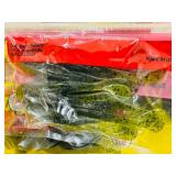 Retail Lot -12 pkgs  ZOOM Soft Plastic Horny Toad - watermelon seed
