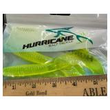 12 Pkgs HURRICANE Motion Bait - Chartreuse