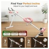 EPHESPORT 2 in 1 Ab & Rowing Machines for Home,Multifunctional Ab Machine, Ab Workout Equipment for Home Gym, Adjustable Core & Waist Trainer with 15 Height Levels & 3 Incline Angles, Rowing Mode, Kne
