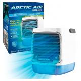 New In Box --- Ontel Arctic Air Turbo Chill Evaporative Cooler with HydroChill Technology, 4-Speed Portable Air Cooler Fan, Up To 8 Hr Per Fill, 7-Color LED, Simple & Whisper Quiet Operation, for Home