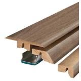 Warm Stone 0.75 in. T x 2.37 in. W x 78.7 in. L Laminate 4-in-1 Molding
