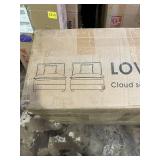 Cloud Loveseat - Beige Color
