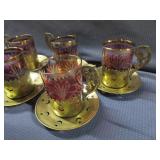 Vintage Turkish Tea / Coffee Set