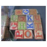Wooden Alphabet Blocks