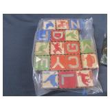 Wooden Alphabet Blocks