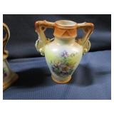 Ceramic Vintage Czech Vases