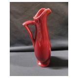 Three Vase: Maroon, Cream/Brown