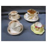 Gilded Cup & Saucer Sets