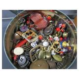 Button Tin, Recipe & Trinket Boxes