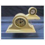 Vintage Lux & German Celluloid Clocks