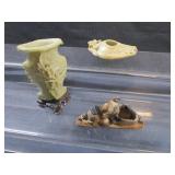 Soapstone Incense Burner, Vase
