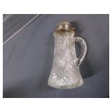 Vintage EAG Spooner, Syrup, Jar